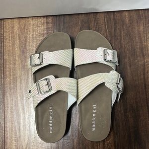 Madden girl glitter scale shoes